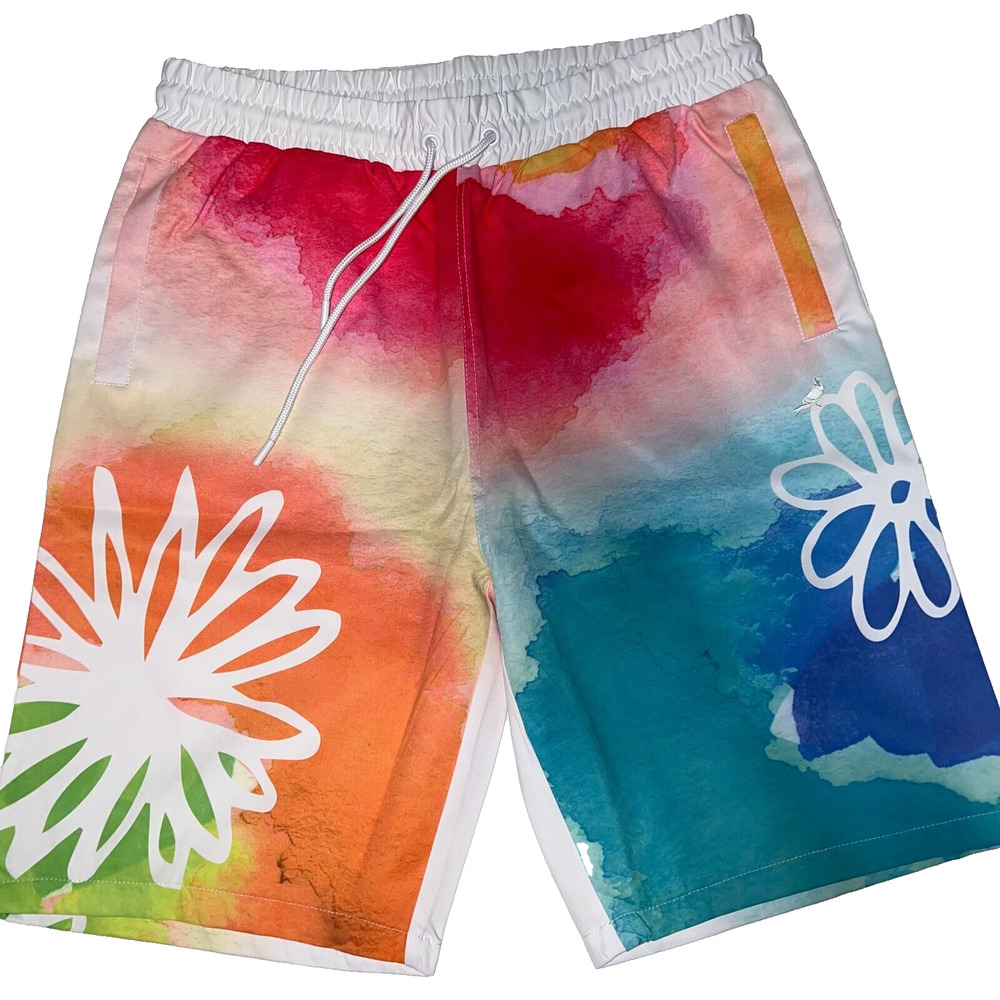 NEW Mens Staple Pigeon Brand Men's Sedgewick Nylon Shorts Size Large Floral NWT